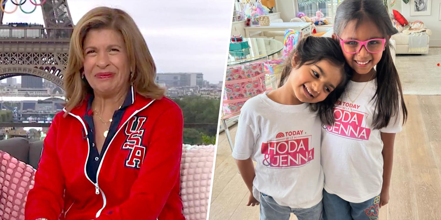 See the sweet way Hoda Kotb prepped her kids before traveling to Paris for the Olympics