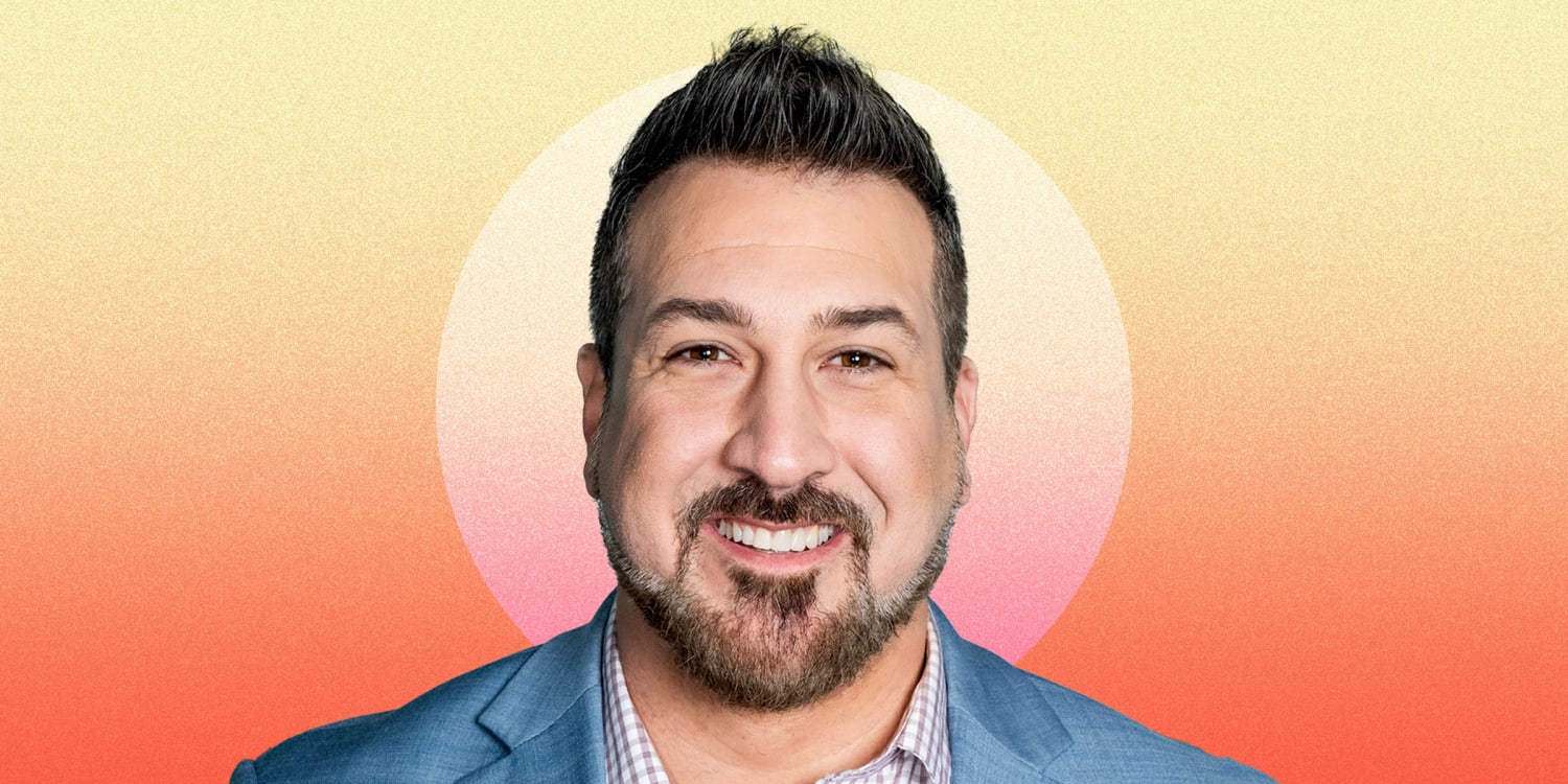 Joey Fatone says he's the 'dorky' dad trying to use his kids' slang