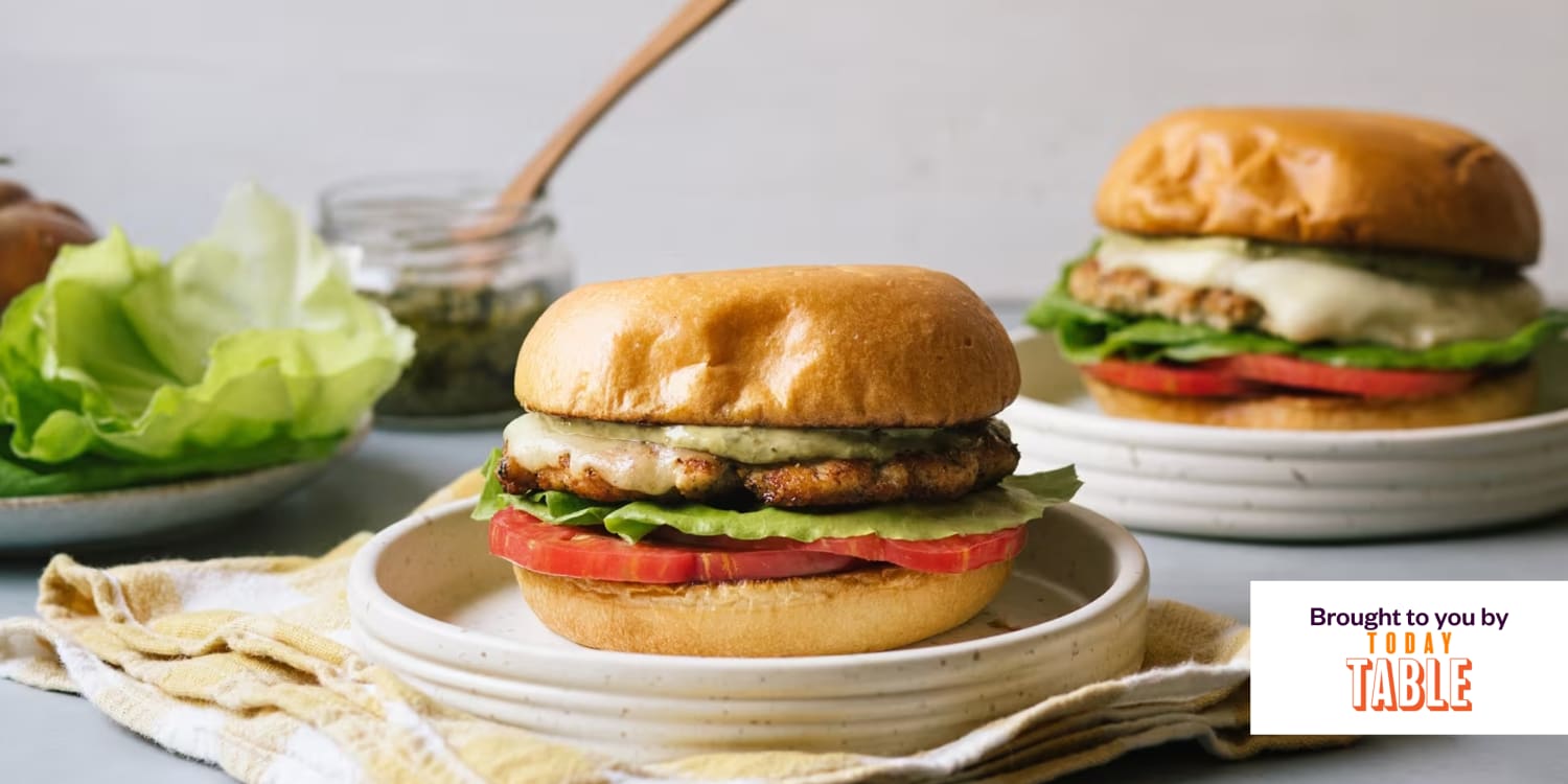 Chicken pesto smashed burgers and more recipes to make this week