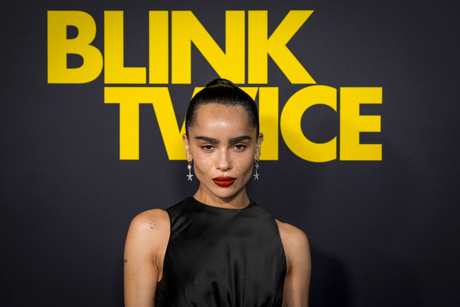 Director Zoë Kravitz says &lsquo;Blink Twice&rsquo; is about the &lsquo;absurdity 