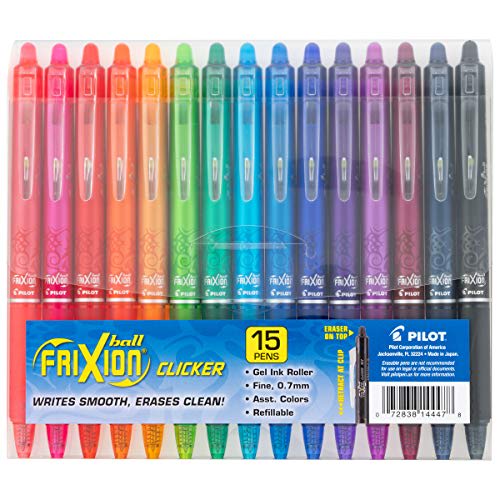 Pilot FriXion Clicker Erasable Gel Pens