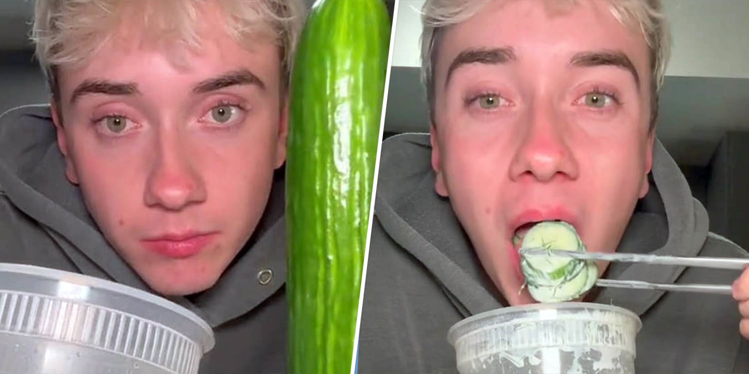 Everyone is eating cucumber salad right now because of this one TikToker