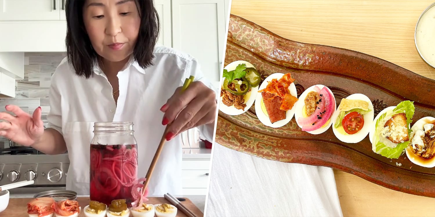 Egg flights are the 'girl dinner' of the moment