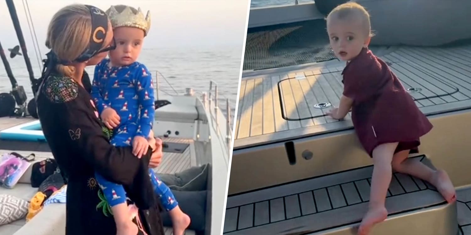 Paris Hilton defends not putting a lifejacket on her son: 'It's a big boat'