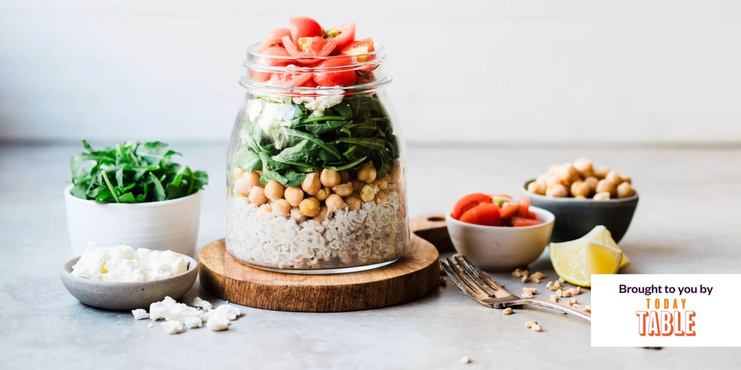 Mason jar salad, slow-cooker chicken tacos and more easy recipes to make this week