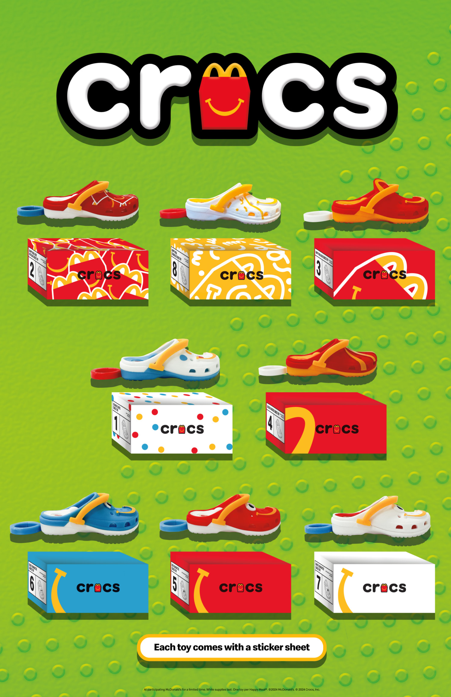 McDonald s and Crocs Team up for Happy Meal See the Toys