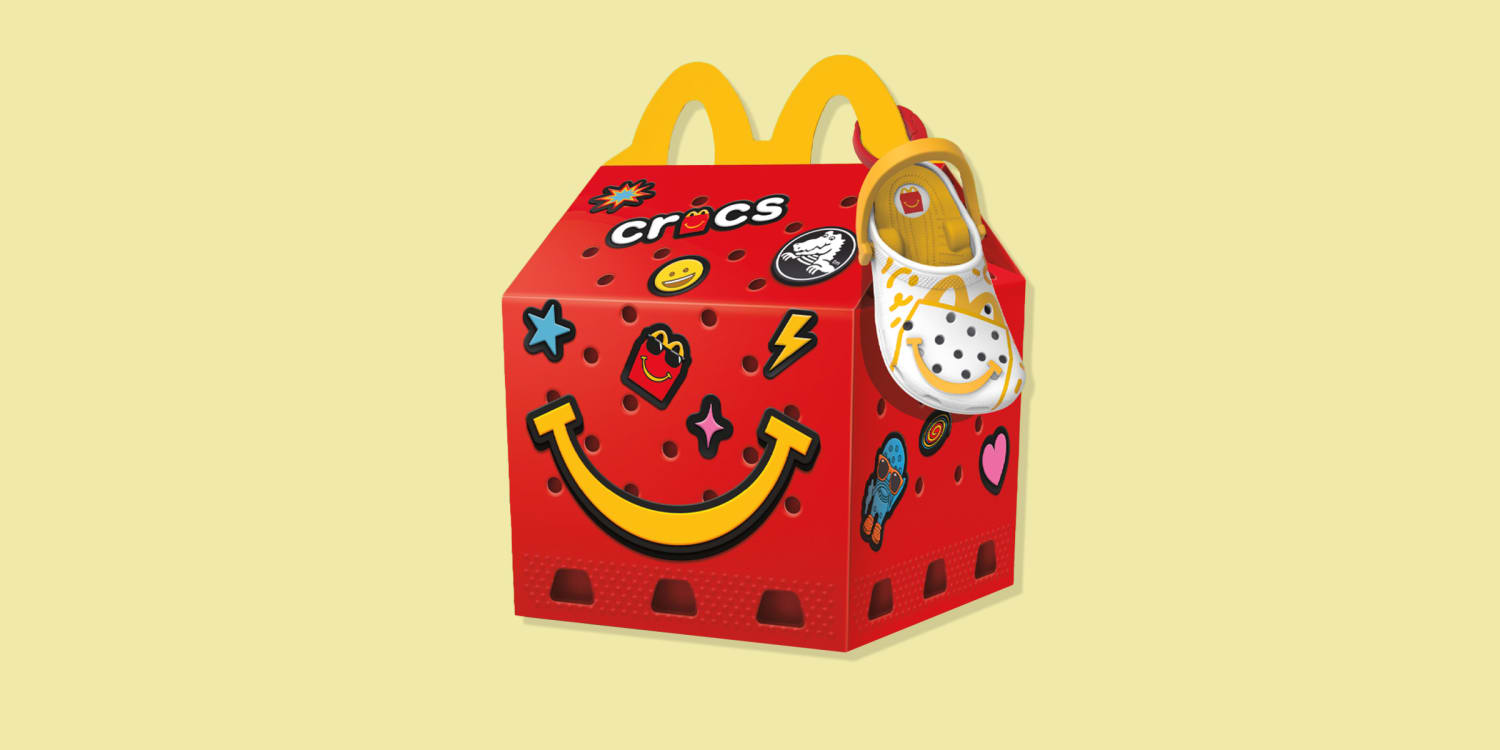 McDonald's teams up with Crocs for a sole-satisfying Happy Meal