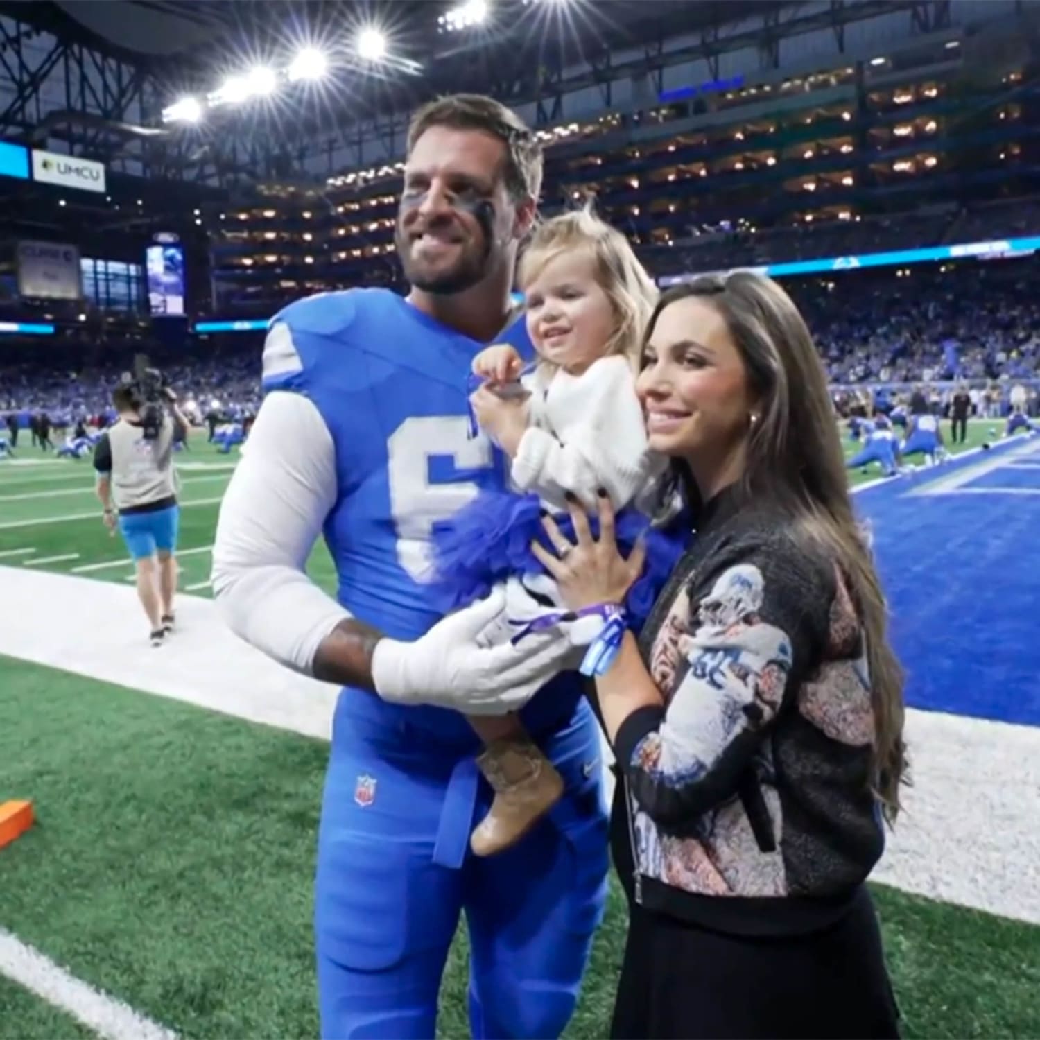 Detroit Lions' Offensive Linemen Talk Bond Of Fatherhood On TODAY Show
