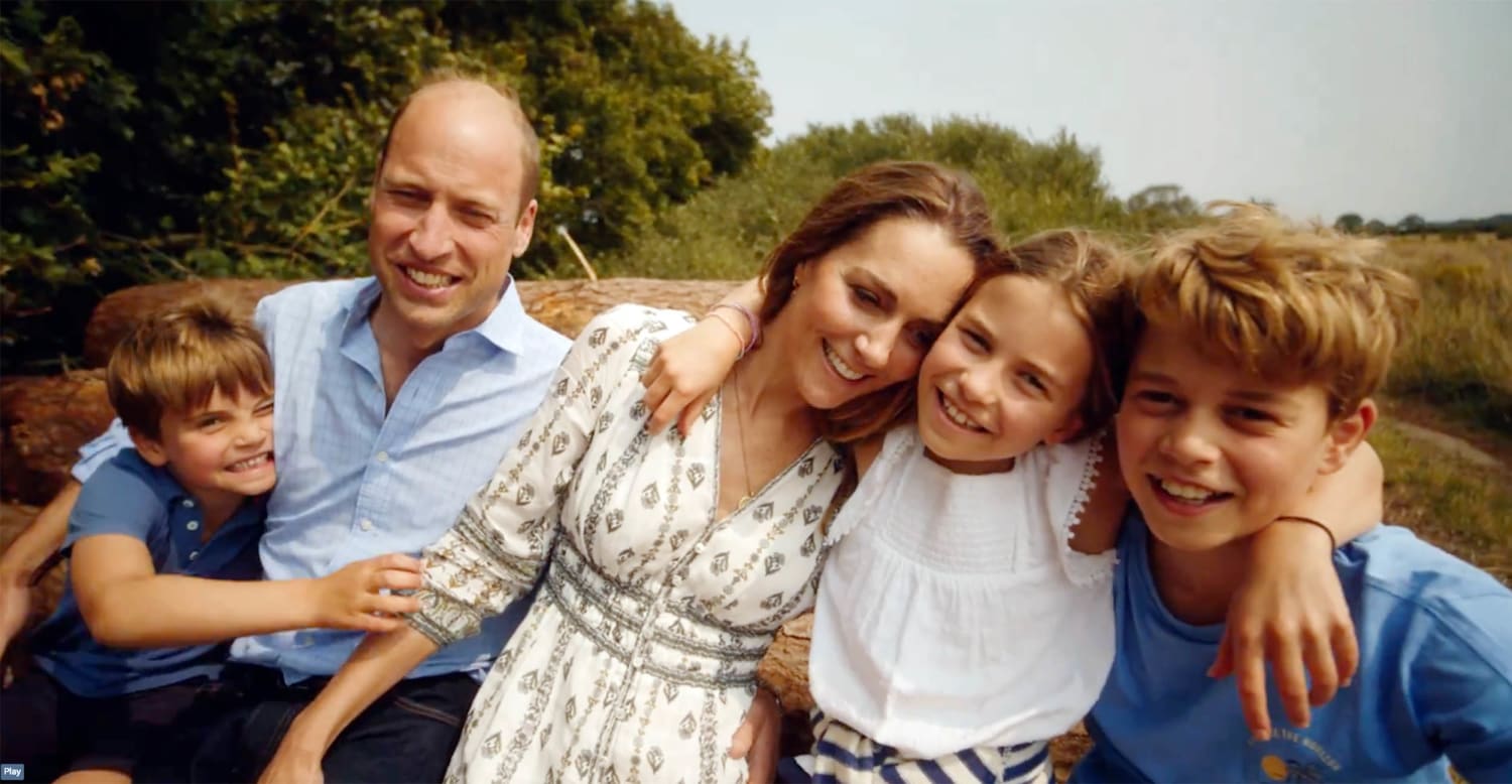 George, Charlotte and Louis appear in mom Kate Middleton's new video about her cancer