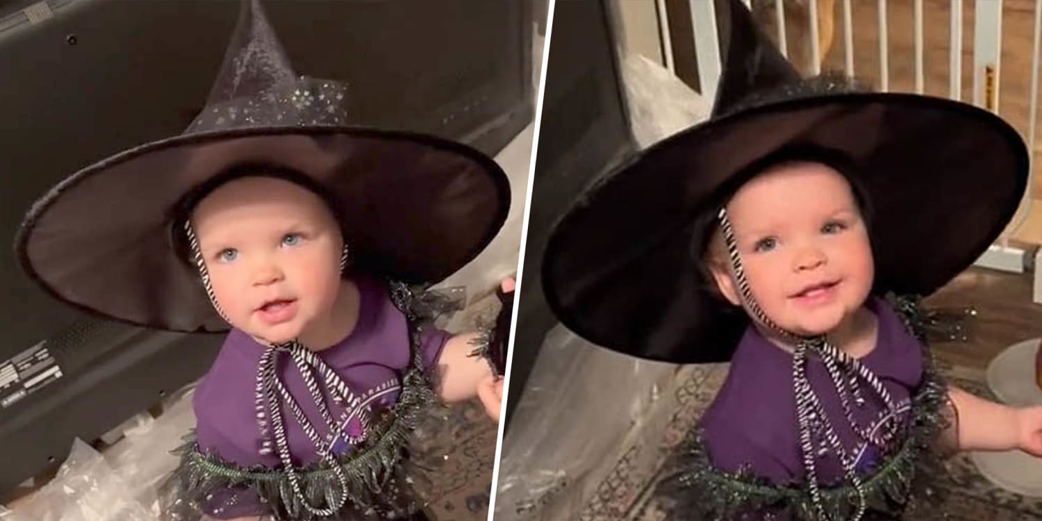 Toddler goes viral for her adorable pronunciation of 'bad witch' 