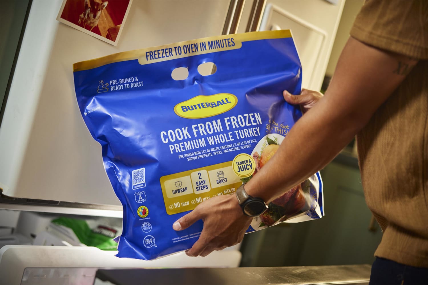 Butterball introduces cook-from-frozen turkey for a no-thaw Thanksgiving