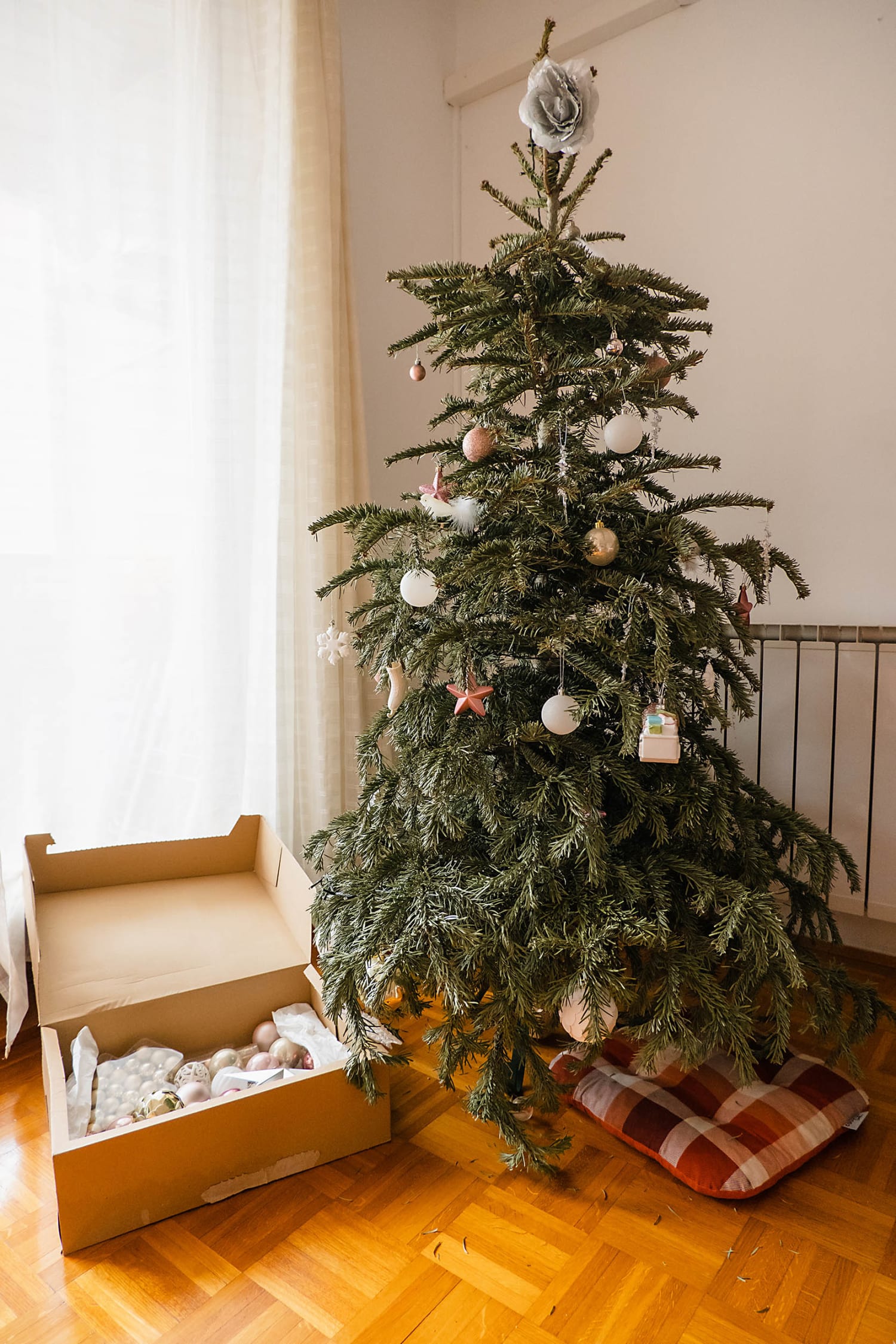 Taking down the christmas decorations discount