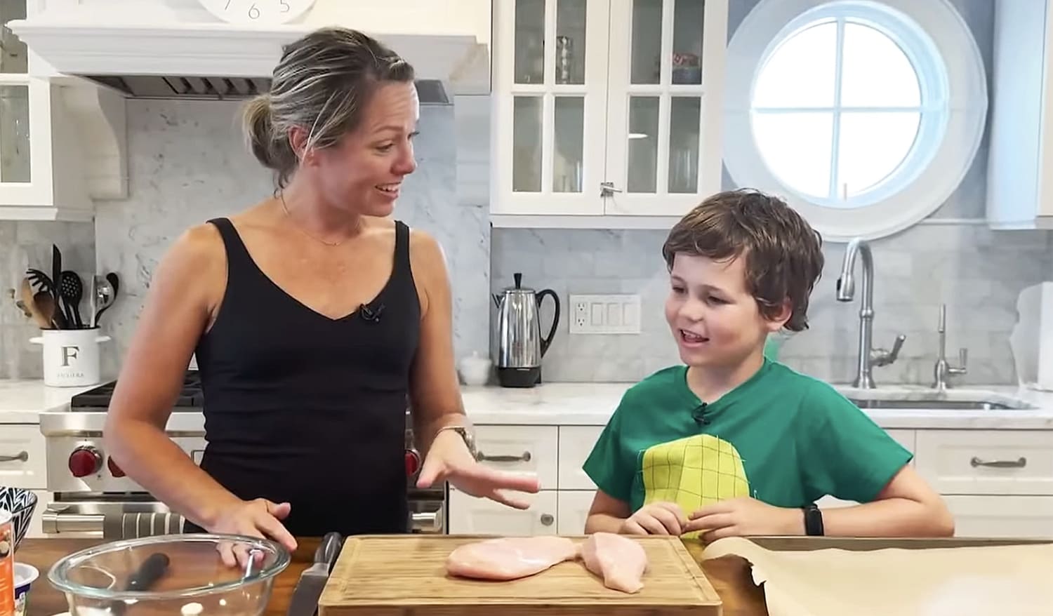 Dylan Dreyer made her son Cal a Halloween-themed lunch before the show