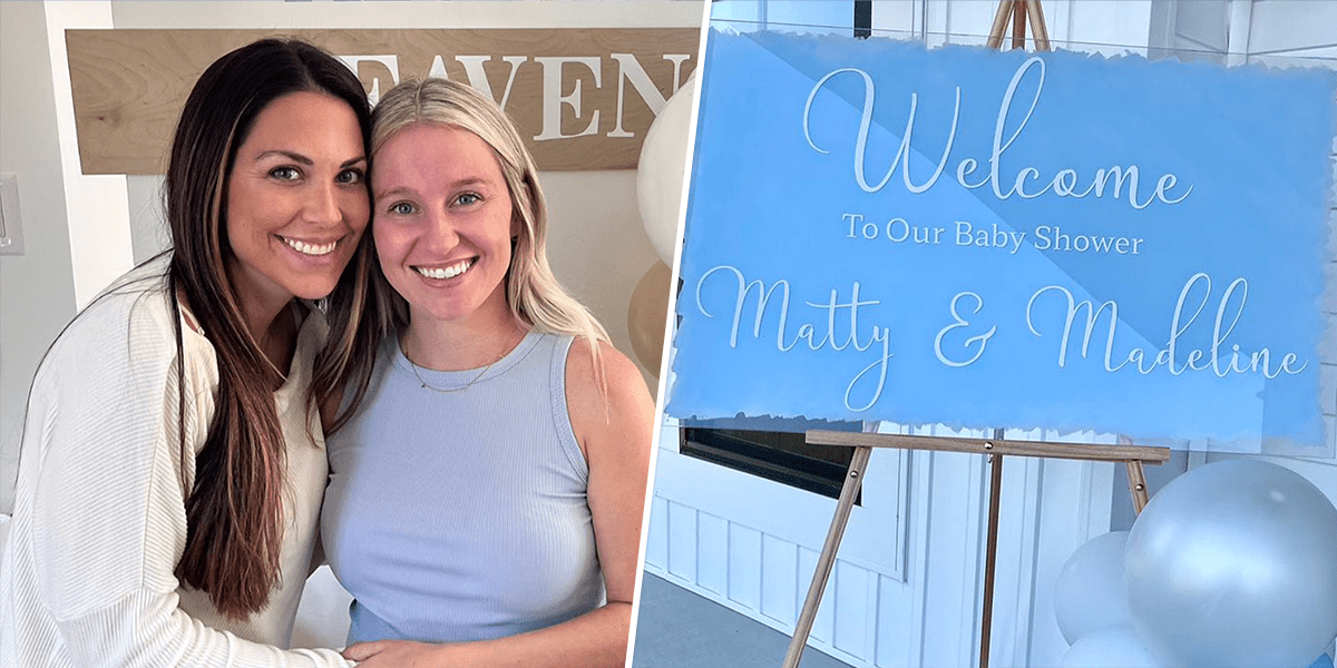 Madeline Gaudreau celebrates baby shower full of tributes to late husband Matthew Gaudreau