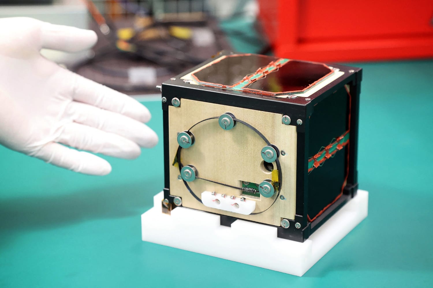 World's first wooden satellite, developed in Japan, heads to space