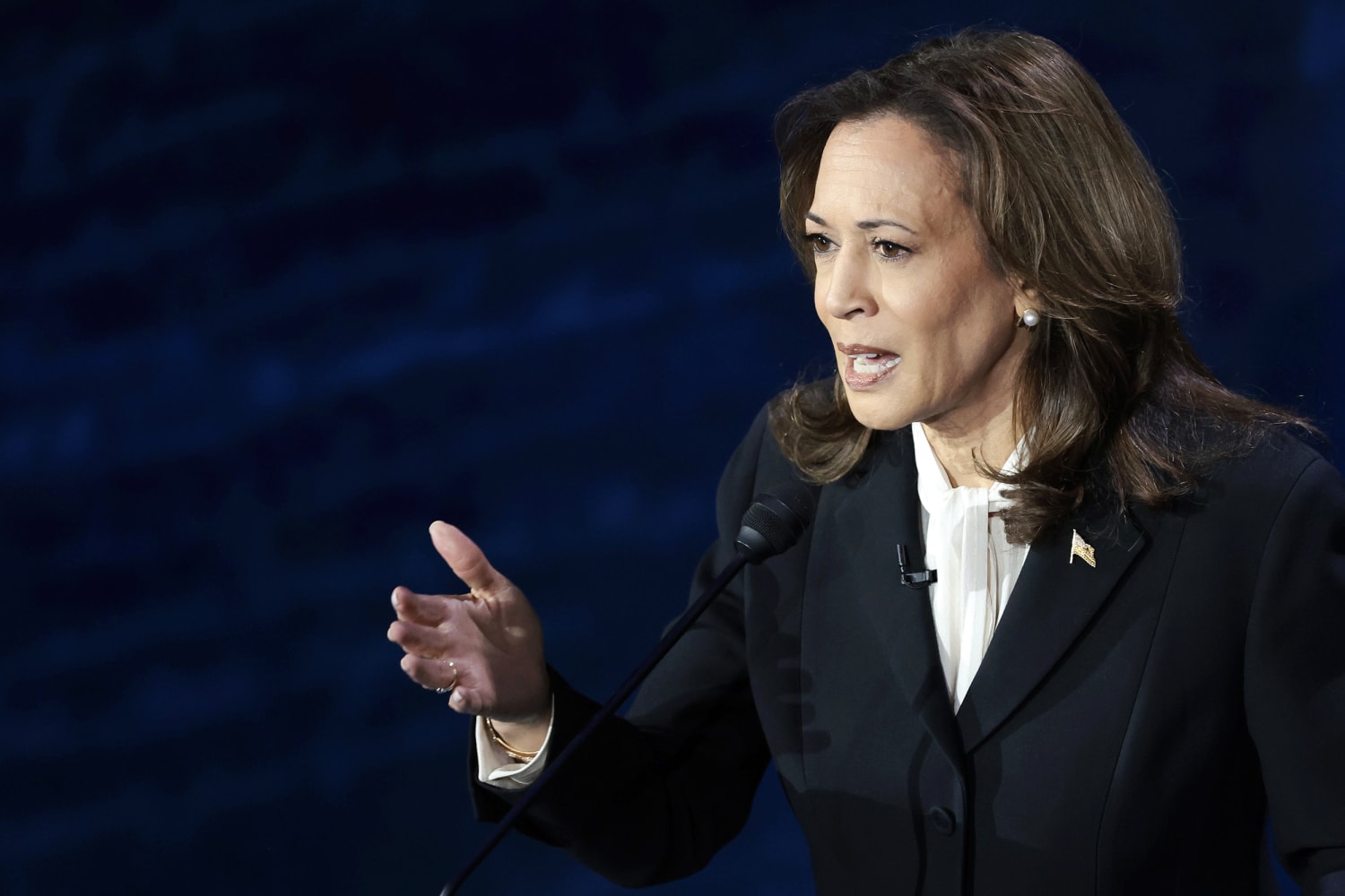 A photo of Kamala Harris