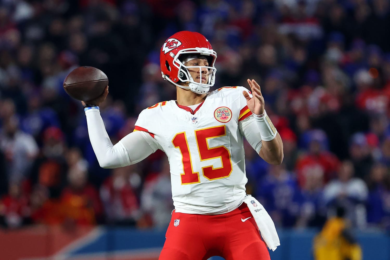 NFL star Patrick Mahomes fined more than $14,000 for 'violent gesture'  during Buffalo Bills game