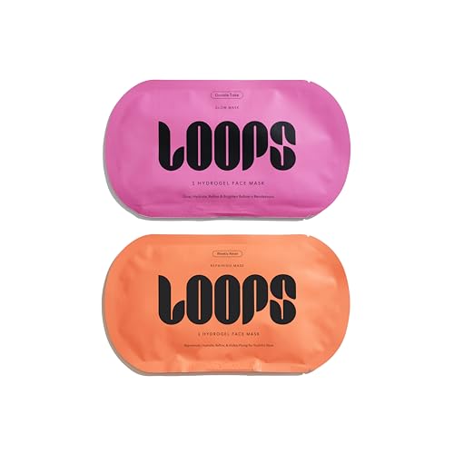 Loops Glow and Reset Hydrogel Face Mask