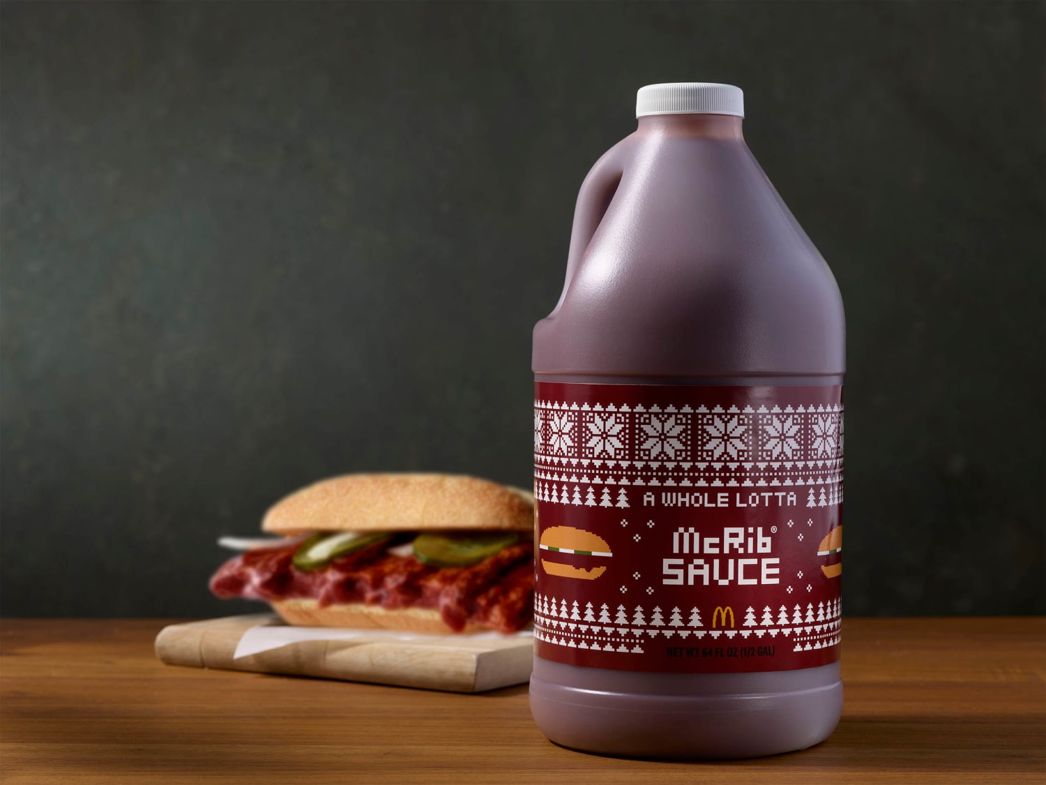 McDonald’s McRib is back — and now, you can buy the sauce in jugs