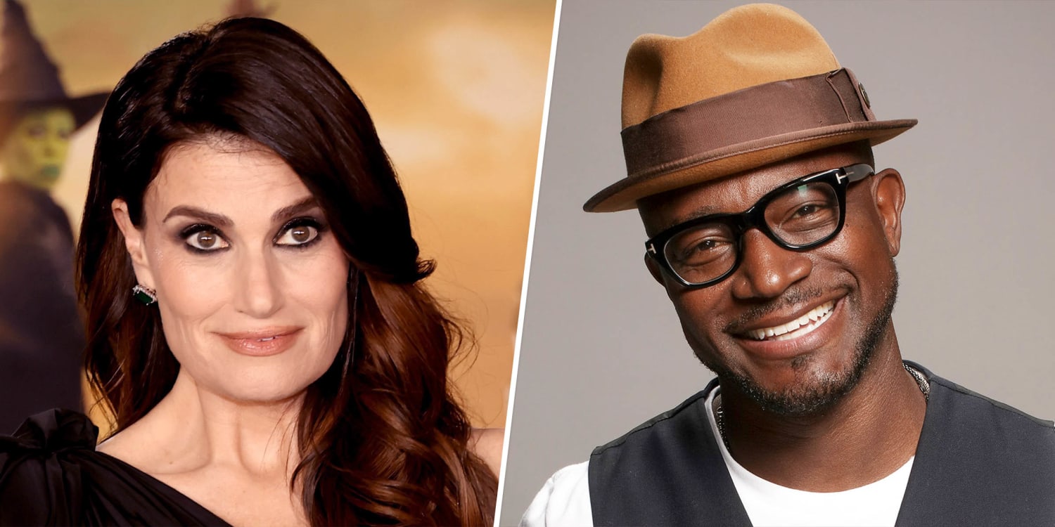 Idina Menzel and Taye Diggs' 15-year-old son matches mom in rare photo