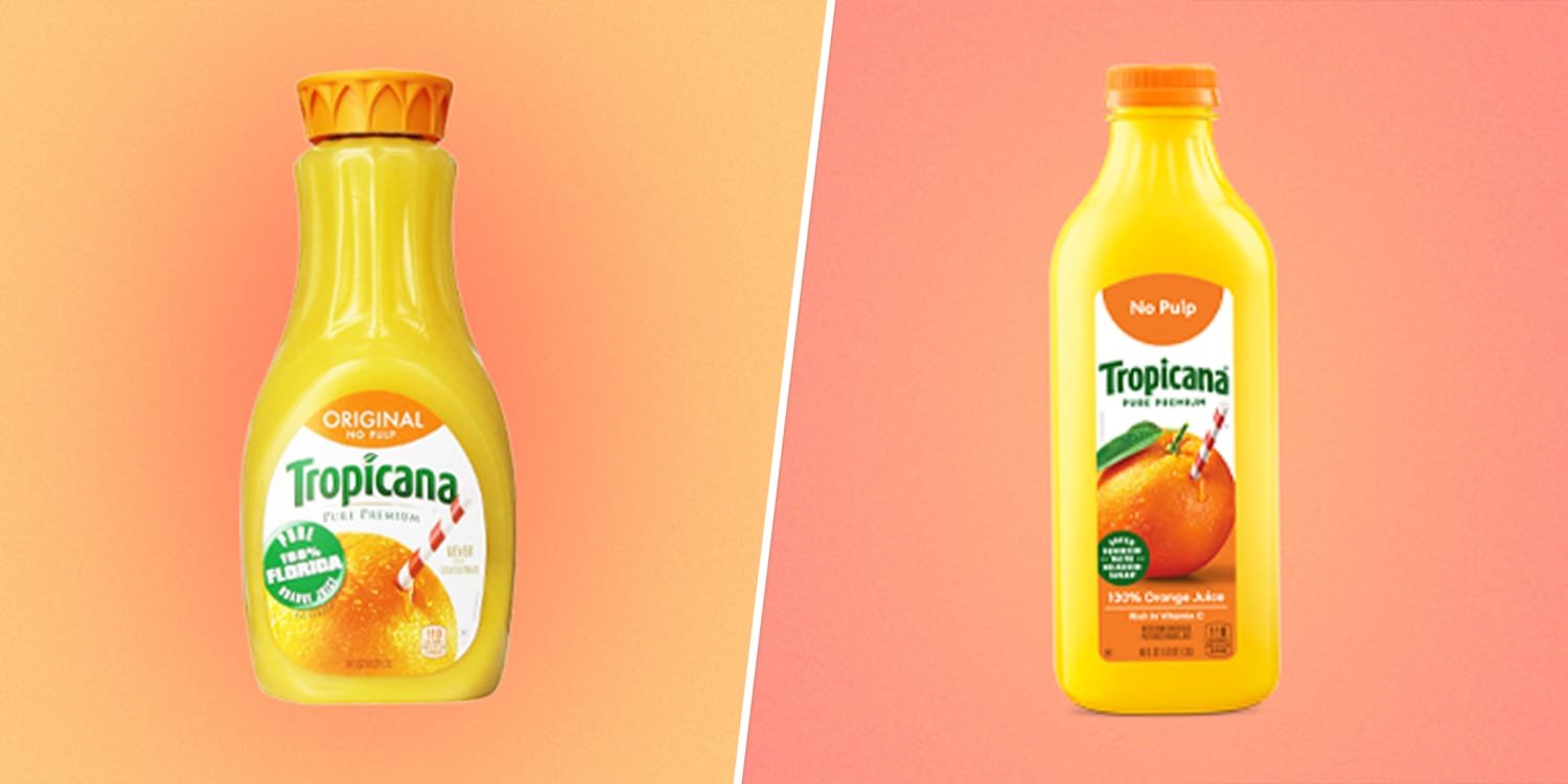 Tropicana redesigned its iconic orange juice bottles — and customers aren’t happy