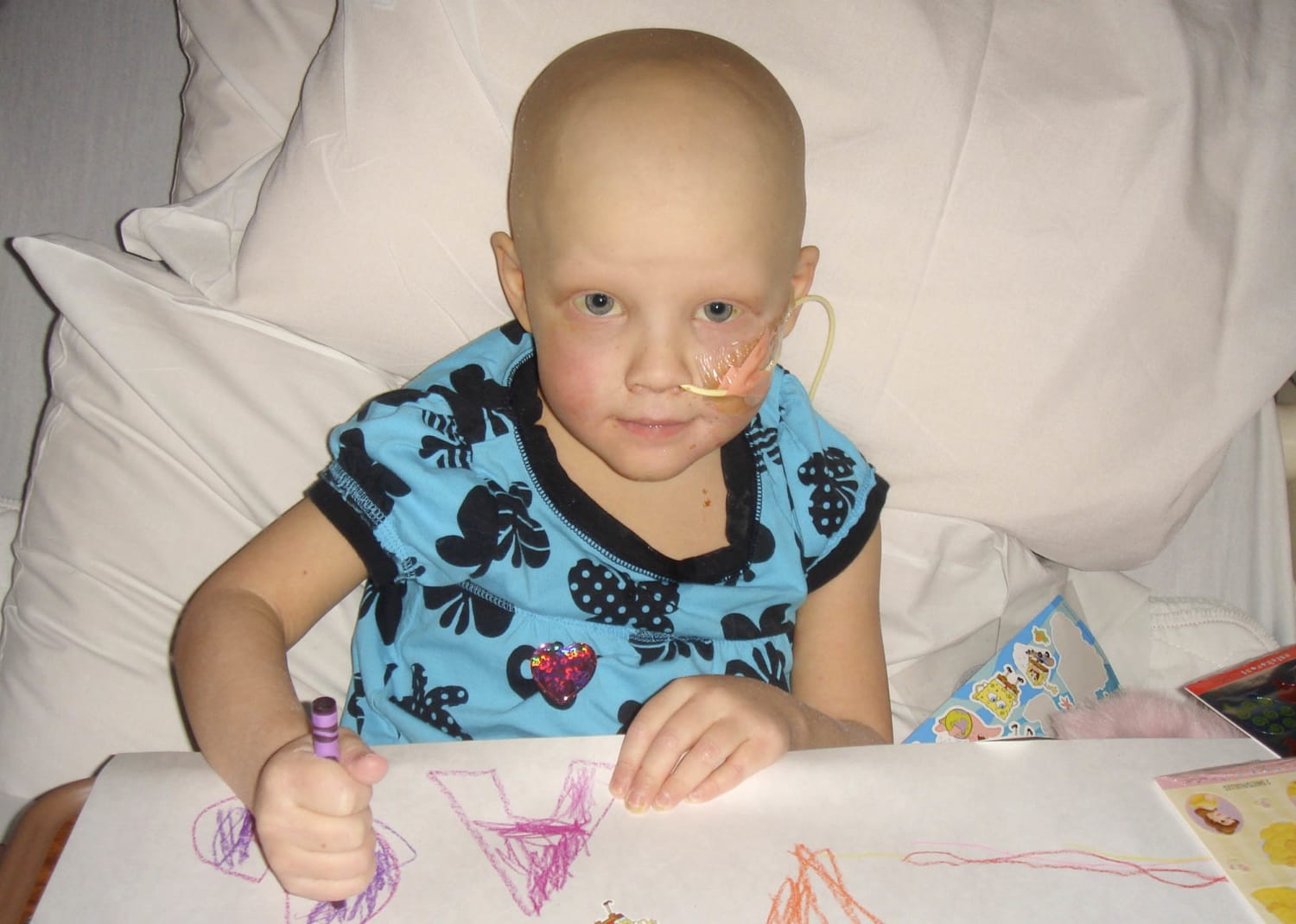 As my 4-year-old fought cancer in a hospital on Christmas, I wrestled with religion