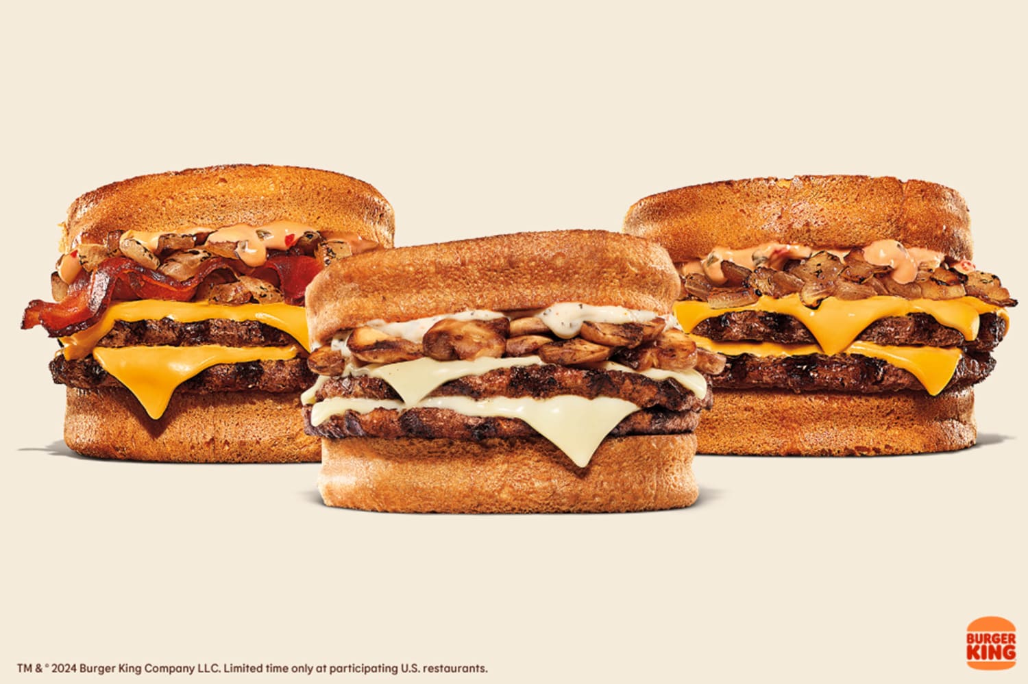 Burger King brings back fan-favorite cheesy sandwiches