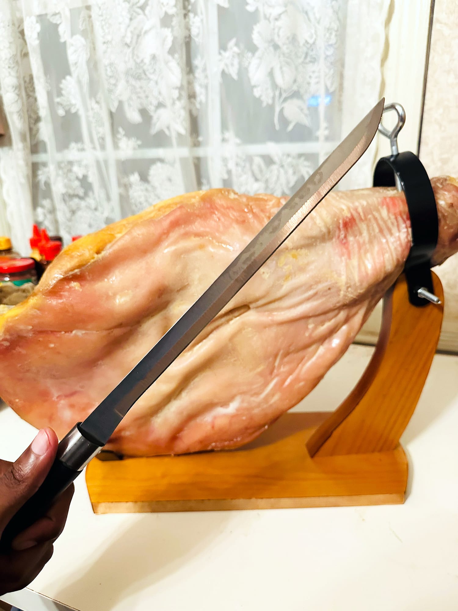 I Tried Costco s 14 Pound Serrano Ham Leg. Is It Worth 100