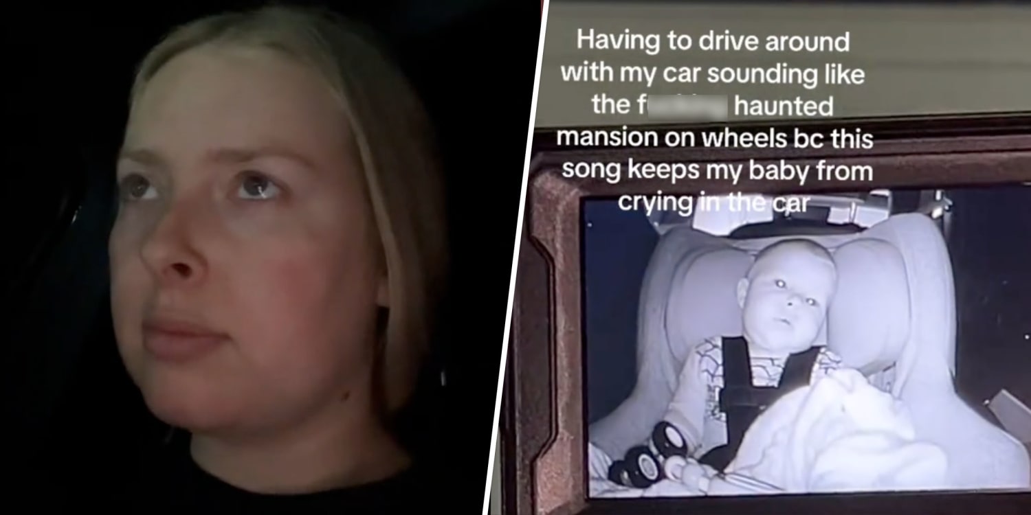 Mom says this 'haunted' song is the only thing that soothes her fussy baby