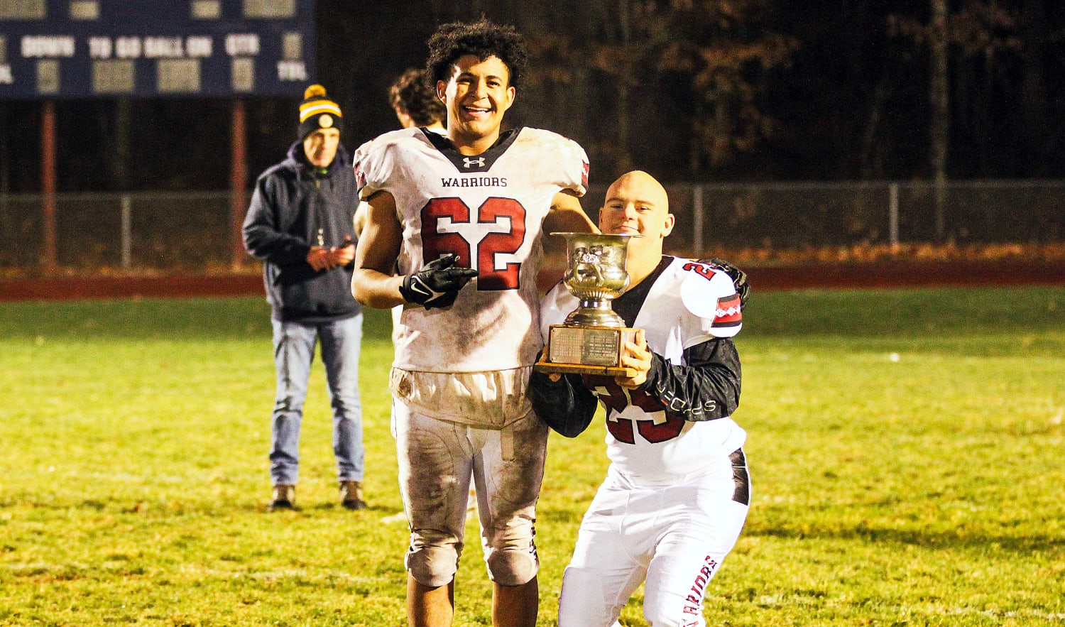 See a high school football player with Down syndrome score an electrifying touchdown