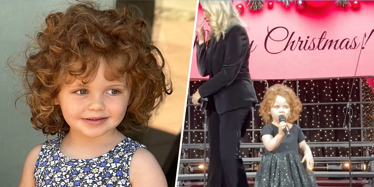 4-year-old girl gives unforgettable announcement after stealing mic at Christmas performance 