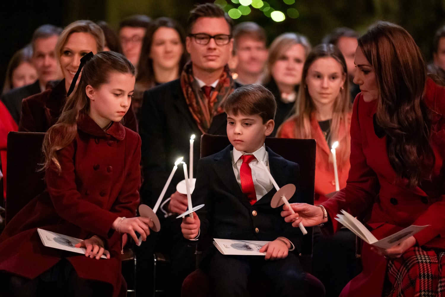 Prince Louis pens handwritten thank-you note to his grandparents at Christmas Service