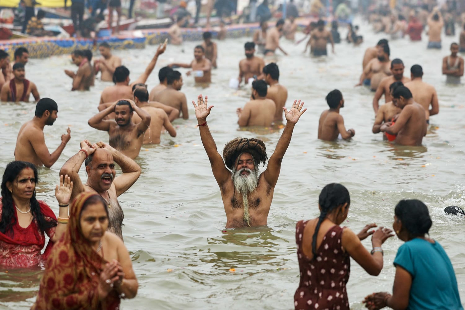 india bathing