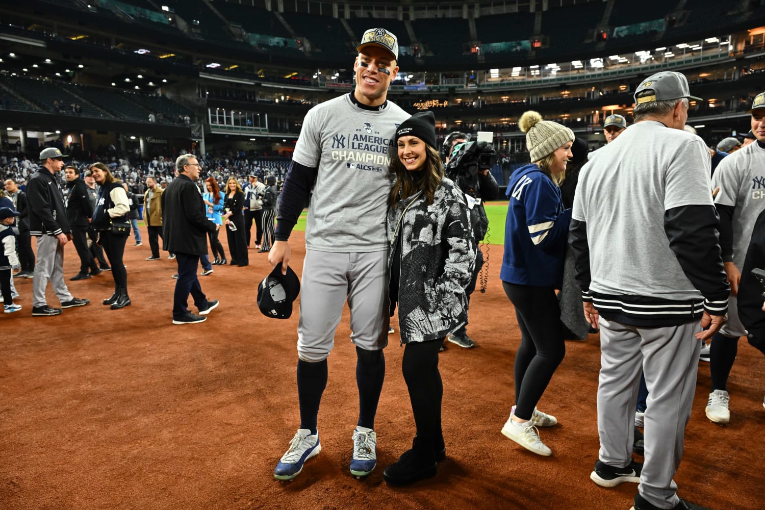 Aaron Judge and wife Samantha Bracksieck expecting first child 'any day'