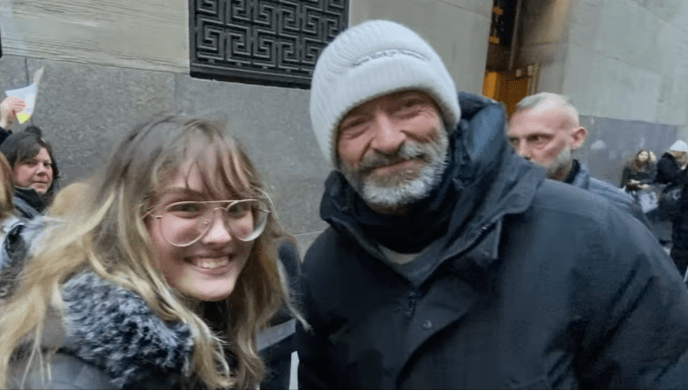 Anna Nicole Smith’s daughter’s Christmas wish of meeting Hugh Jackman comes true