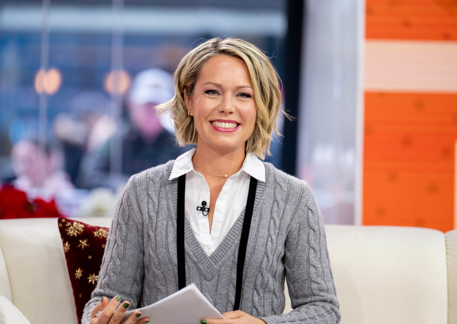 Dylan Dreyer’s son tries gum for the first time: ‘Can I spit it out?’