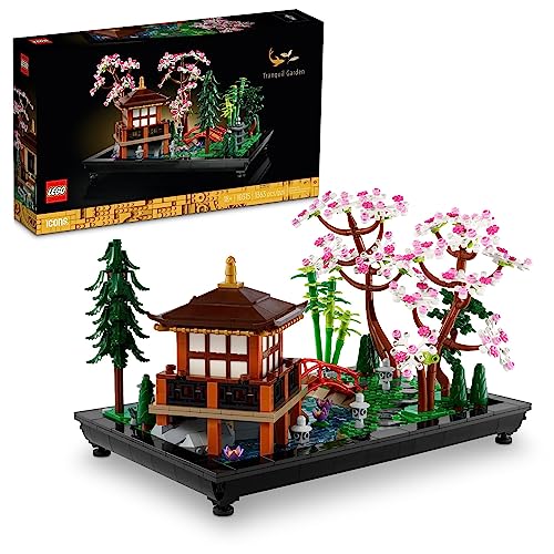 Lego Icons Tranquil Japanese Zen Garden Set