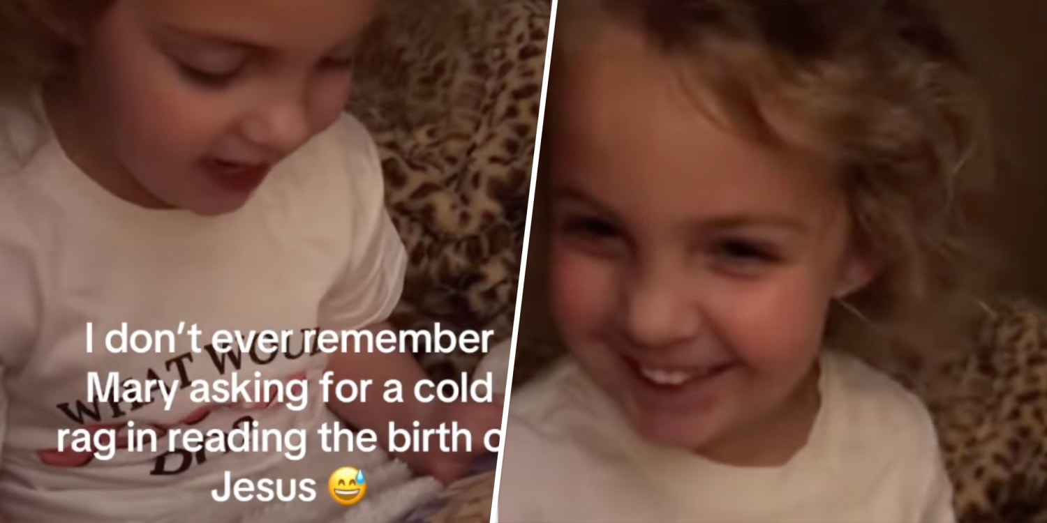 ‘Push, girl. You’re fine!’ 8-year-old’s narration of Jesus' birth is one you haven’t heard