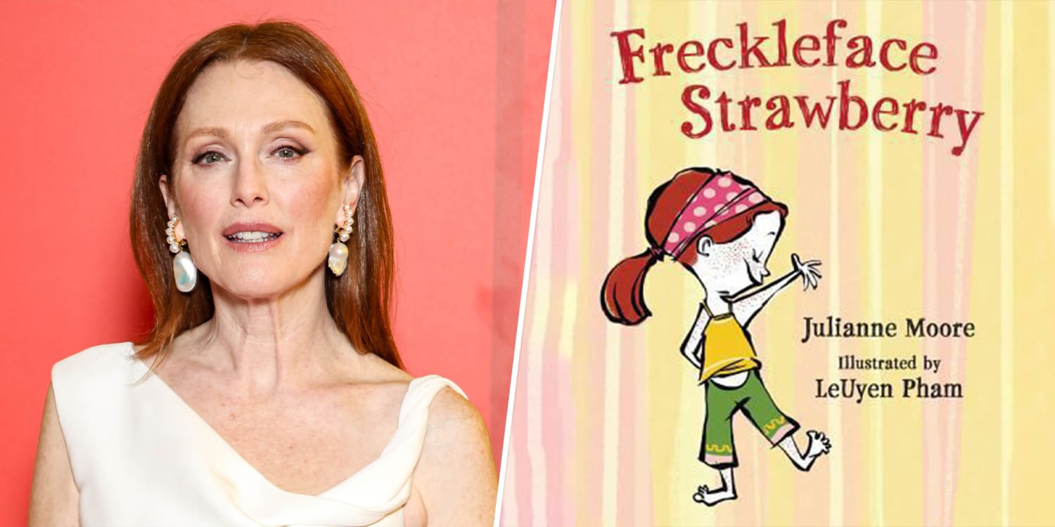 Julianne Moore says her children's book was removed from Pentagon-run schools