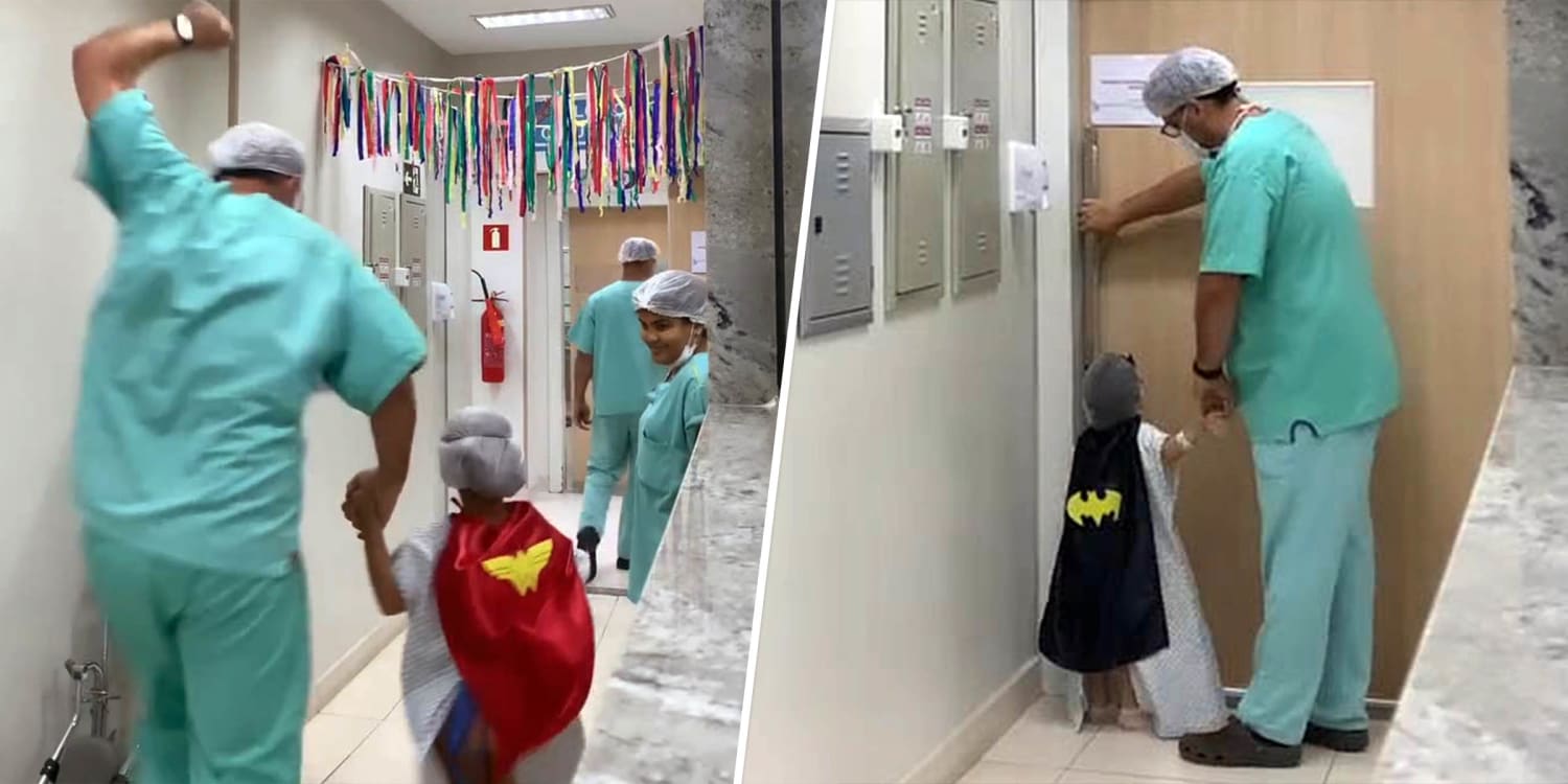 This pediatric surgeon dresses patients as mini superheroes to make them feel brave