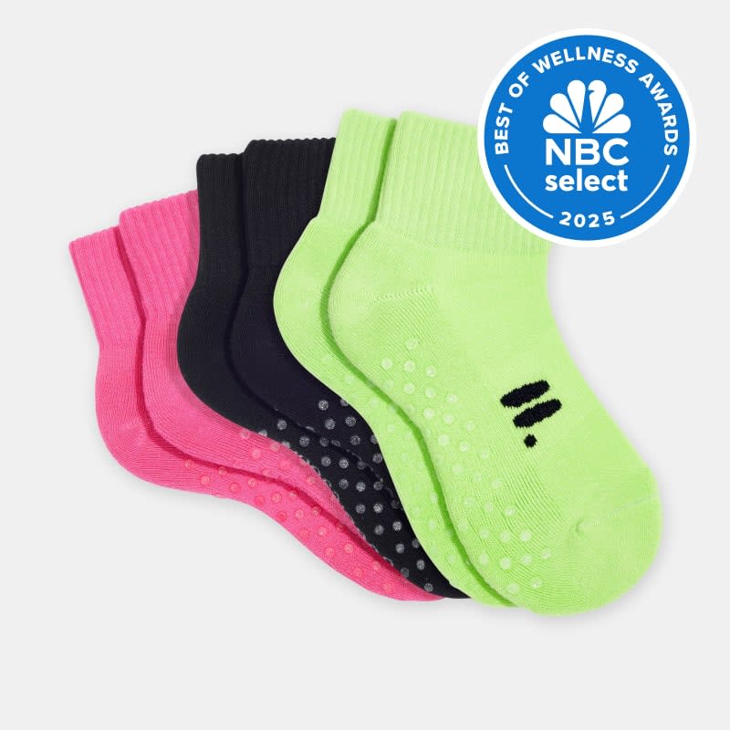 Doublesoul Quarter Grip Socks