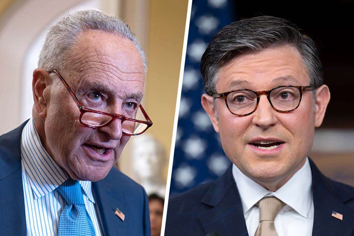 Chuck Schumer caved in Friday's shutdown fight as Trump and Johnson backed him into a corner