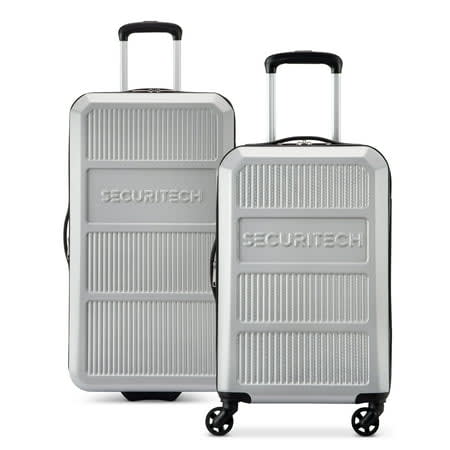 Securitech by Delsey Asphalt Spinner Luggage Set 