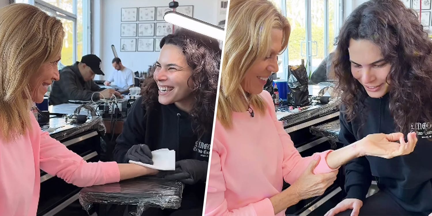 See Vanna White get her 1st tattoo from her daughter: 'I will think of her everytime I look at it'