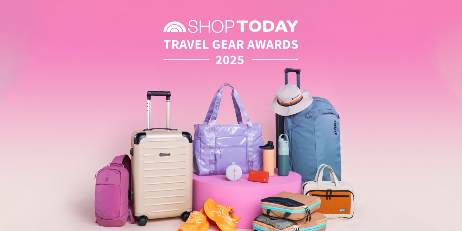 The results are in! All of the 2025 Shop TODAY Travel Gear Award winners