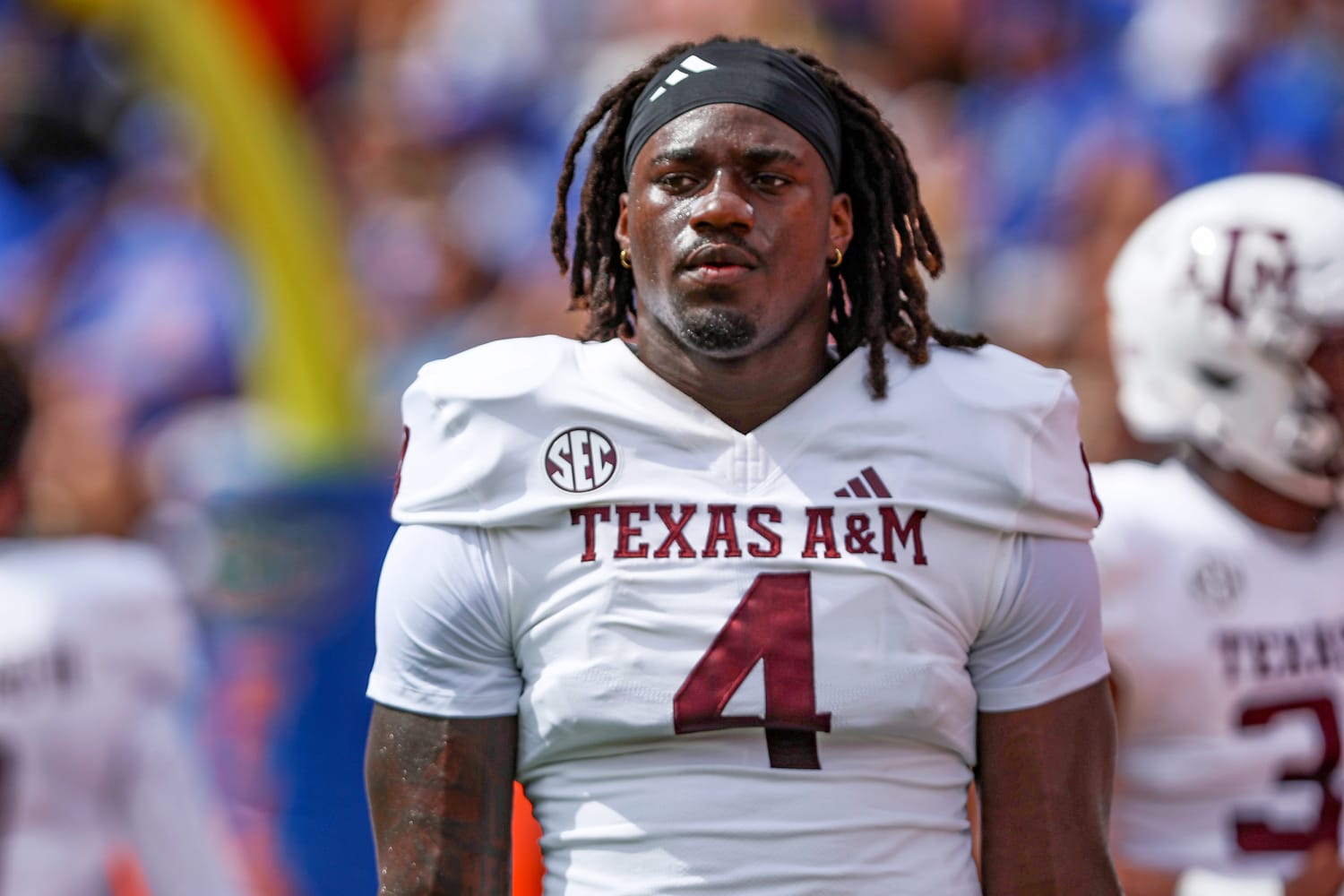Shemar Stewart em Texas A&M (Foto: Texas A&M Florida Football / AP file)