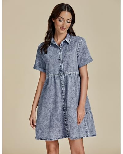 amazon grey dress The Most Packable Under-$50 Summer Dresses on MEDIUM BLUE DENIM