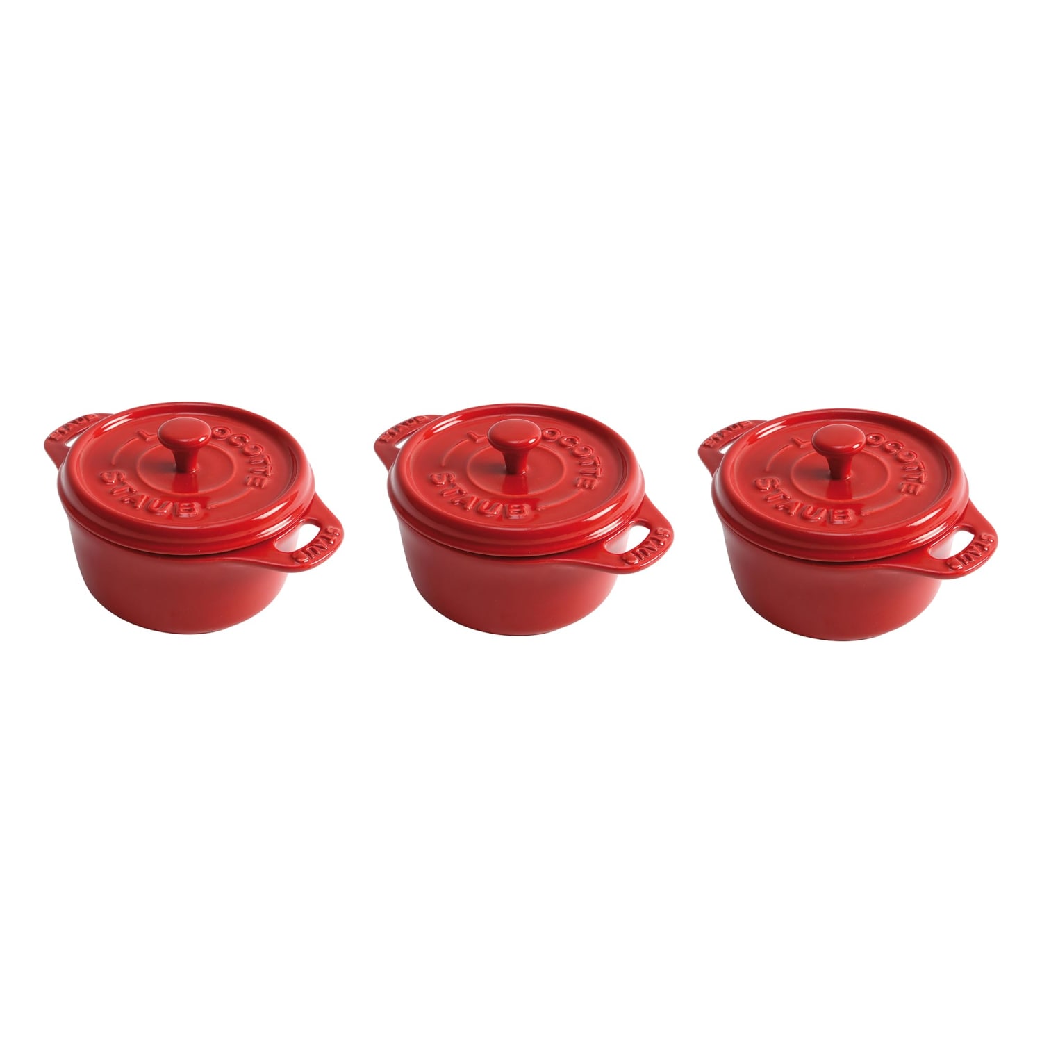 Staub Mini Round Cocotte Set