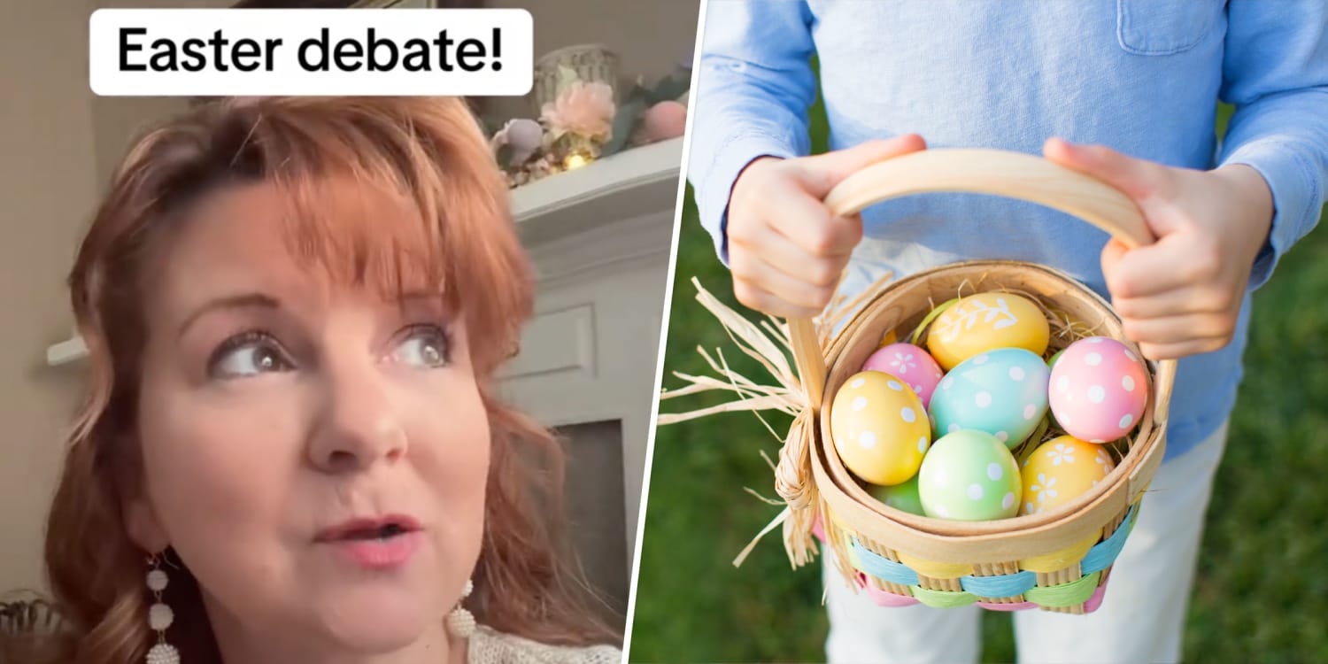 Let's settle the debate: Are we hiding Easter baskets or not?