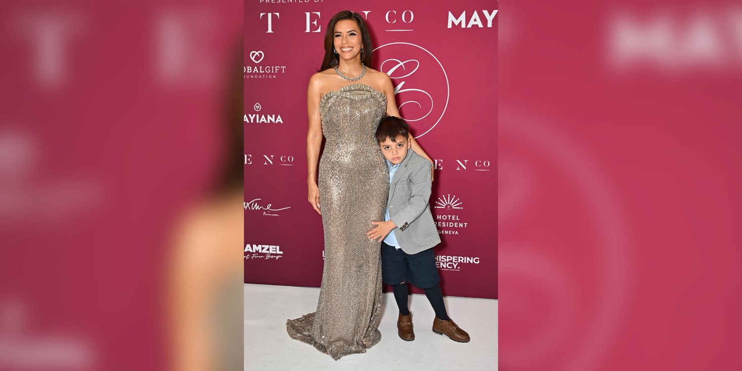 Eva Longoria's 6-year-old son makes adorable speech at mom's event